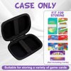 Meetikar Travel Card Games Case Compatible with Card Games Set, Hard Carrying Card Case Compatible with UNO and Phase 10 Playing Card Case (Not Including Cards) (Black)