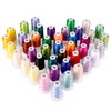 ShinyStitch 42-Spool（40PCS + 2PCS Gift） Embroidery Machine Thread, 500M (550Y) Each Polyester Thread for Sewing & Embroidery, Embroidery Floss Compatible with Home Embroidery Sewing Machines