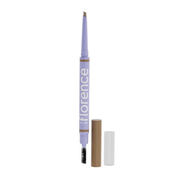 florence by mills Tint N Tame Eyebrow Pencil, Taupe, 0.008 oz/ 0.25g
