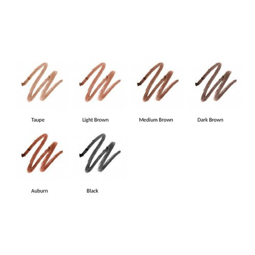 Jolie Waterproof Automatic Eyebrow Pencil W/Brush - Choose Shade (Black 305)