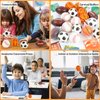 LiYiQ 24Pcs Sports Stress Balls Basketball Soccer Football Stress Ball for Kids 2.36 Inch Baseball Foam Bouncy Balls Bulk Fun Balls Party Favors Sports Party Favors for Kids Classroom Exchange