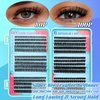 570PCS Himirell Eyelash Clusters - 30D+40D+50D+60D+80D+100D Wispy Individual Lashes, 8-16MM D Curl Lash Extension, Natural Lashes Clusters for Beginners DIY Cluster Eyelash Extensions