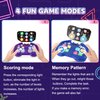 Fast Push Puzzle Game for Kids Age 3-12, Light Up Brain & Memory Games Electronic Handheld Pop Fidget Games Toys for Boys Girls Birthday Gifts for 6 7 8 9 10 11 12 Years Old Kids Teens (Purple)