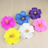 Aacehlh 6pcs Hawaiian Flower Hair Clips,3.94 Inch Plumeria Hair Clips Hibiscus Hair Barrettes for Hawaii Tropical Party Decorations, Luau Party Supplies favors, Bridal Wedding