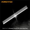 POWERTEC 6 Inch Jointer Blades for Delta 37-190 37-195 37-205 37-220 37-275X, JET JJ-6CS Jointer, Replacement for Delta 37-658, JET 708457K Jointer Knives, Set of 3 (14803)