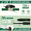 DIY Lash Extension Kit KEYYOU 300Pcs Individual Eyelash Extension Kit 40D 0.07D Curl 9-18MIX Lash Clusters Kit with Lash Glue Remover Applicator Easy to Use for Beginners(Kit-40D-0.07D,9-18MIX)