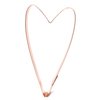 Simple Tall Heart Cookie Cutter 2.75 X 5.75 inches - Handcrafted Copper by The Fussy Pup