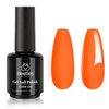 Beetles Gel Nail Polish Tammy Tangerine Bright Neon Yellow Color Soak Off UV LED Nail Lamp Gel Polish -SIZE: .5 fl.Oz/Each 15 ml/Each