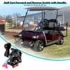 10L0L Golf Cart Forward and Reverse Switch with handle Fits Club Car 96-Up DS 48 Volt, Replaces 101753005