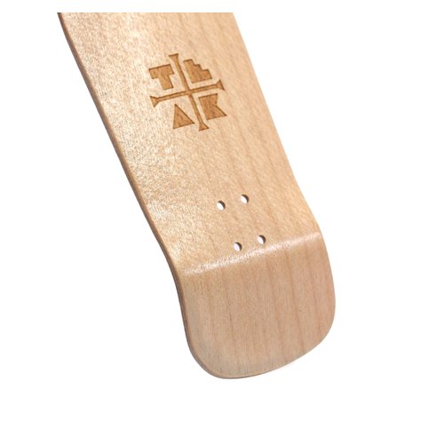 Wooden Fingerboard Carlsbad Cruiser Deck, The Classic - 34mm x 100mm - Handmade, Pro Shape & Size - Five Plies Wood Veneer - Includes Prolific Foam Tape - Teak Tuning