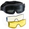 Lancer Tactical AERO Airsoft Tactical Safety Goggles -3mm Dual Pane Lens, Anti-Fog Glasses for Hunting and Cycling