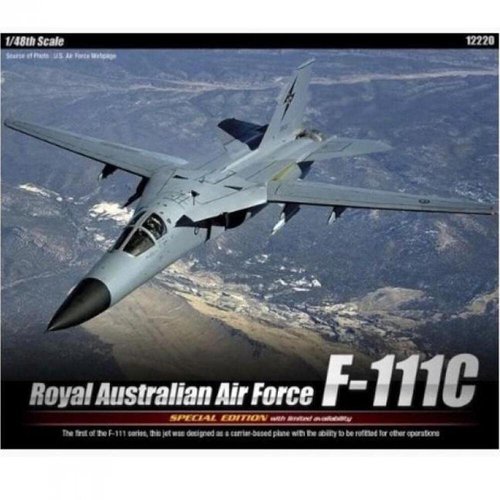 Academy Royal Australian Air Force F-111C Airplane Model Building Kit