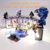 GEAMENT LED Light Kit for Iron Man Hall of Armor Compatible with Lego 76125 Building Blocks Model (Model Set Not Included)