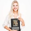 Pre-designed Employee of the Month, Quarter or Year Award Plaque - 8 x 10" Photo Plaque holds a 6 x 4" Portrait Photo (Year)