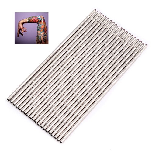 Skin Marker Pen Cores, 20pcs / Box Skin Marking Pen Skin Surfer Stencil, Microblading Marking Pen Refill Accessory Professional Surgical Tip Skin Marker Pen Stencil