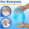 FRONTLINE Disposable Hairnets 100 Pack Hair Nets for Food Service Workers Hair Cap Surgical Bouffant Caps for Nurses Doctors for Men and Women (White, 21 Inch)