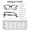 OCCI CHIARI 6.0 Reading Glasses for Women High Power Readers High Power (4.0 5.0 6.0 1.0 1.25 1.5 1.75 2.0 2.25 2.5 2.75 3.0 3.5)