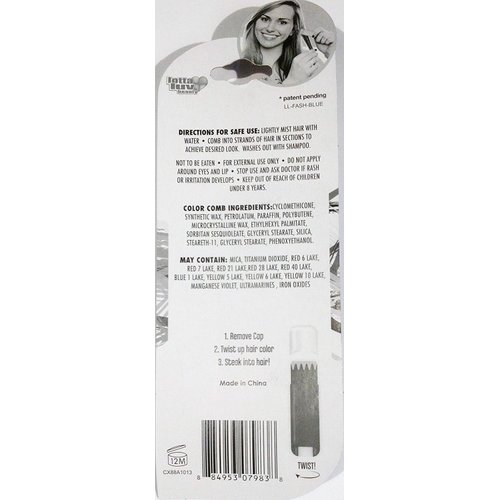 Temporary Hair Color, Blue