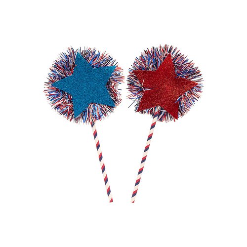 Patriotic Firecracker Wand Craft Kit, Makes 12