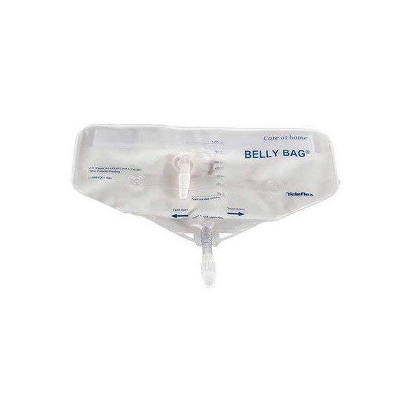 RUB1000 - Belly Bag Urine Collection Bag with Waist Belt, 1000 mL