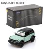 TOKAXI 1/36 Scale Ford Bronco Diecast Car Models,Pull Back Vehicles Bronco Toy Cars,Cars Gifts for Boys Girls （Shelter Green）