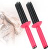 2pcs Curly Hair Styler Tool, Air Volume Comb, Hair Styler for Curly Hair, Hair Curler, Hair Fluffy Curling Roll Comb, Curly Hair Styler Tool Hair Combs