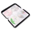 alavisxf xx CD Holder, 72 Capacity CD/DVD Case Holder Portable Wallet Storage Organizer Hard Plastic Protective Storage Holder for Car Travel(72 Capacity, Black 72)
