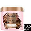 Suave Leave-In Conditioner, Lush & Coily, 2-Pack – Coconut Oil, Shea Butter & Amino Complex Natural Hair Care Products, Anti-Frizz, 13.5 Oz Ea