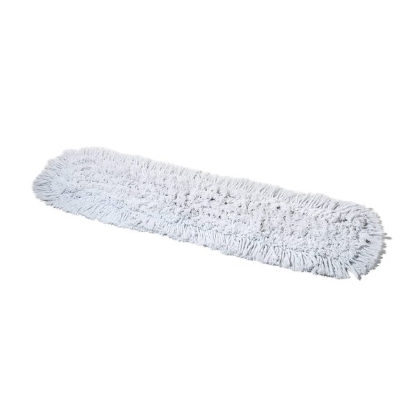 Tidy Tools Commercial Dust Mop Replacement Head – 36 x 5 In. Cotton Reusable Mop Head – Industrial Dust Mop Refill for Floor Cleaning & Janitorial Supplies