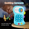 AROLO Baby Phone Toy: Baby Light-Up Phone Toy - Music and Soft Teether - Educational Learning Toys for Infants and Toddlers