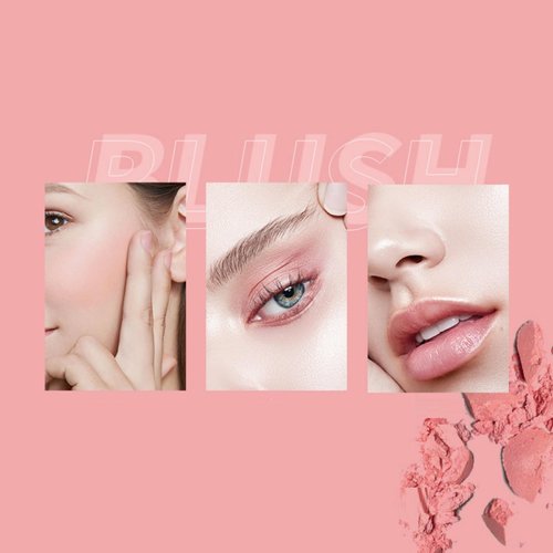 MAEPEOR Matte Face Blush for Cheeks 9 Colors Lightweight Natural Look Blush Long-Lasting Highly Pigmented Powder Blush for All Skin Tones (Color 03)