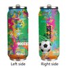 JDEIFKF Soccer Tumbler Cup Travel Mug With Lid,Soccer Lover Birthday Gifts Stainless Steel Vacuum Coffee Mug Cup Soccer Gifts For Women Men 17 Oz