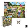 750 Piece Puzzle for Adults Sharon Steele Best Pals, Whimsical Farm Scene from KI Puzzles,AZ-02630