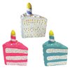 foufouBRAND Unisex Birthday Cake Chew Toy, 6-inch Height, Pet Accessories