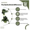 Battle Brick Custom Special Forces Commando Custom Minifigure | Genuine Military Minifig | Packaged in USA | 1.6 Inches Tall | Great Gift for Ages 10+ to Adult AFOL