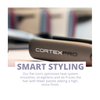 CORTEXPRO Flat iron 1'' - One-Pass Digital Heat Tourmaline Ceramic Plates with Carrying Case - Hair Straightener Flat Iron, planchas de cabello professional, hair straightener and curler 2 in 1