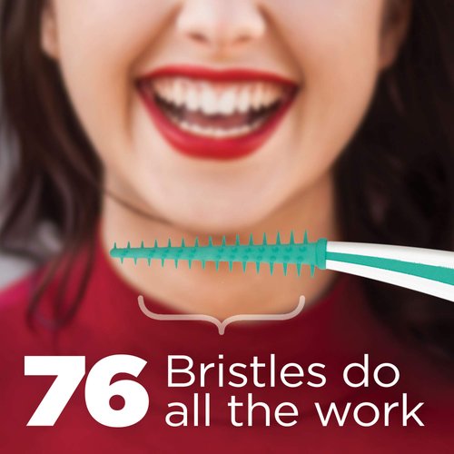 GUM - 650R Soft-Picks Advanced Dental Picks, 60 Count