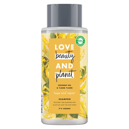 Love Beauty and Planet Hair Shampoo Coconut Oil & Ylang Ylang 400ml, 13.5fl.oz