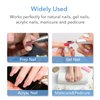 GazePlus 100 Pcs Sanding Bands for Nail Drill with 3/32” Brown Disposable Sanding Band 240 Fine Grit Nail Sanding Bands for Nail Drill Set Acrylic Nails Gel Manicure & Pedicure