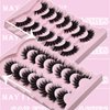 MayIFindYou Wispy Lashes,Fluffy False Eyelashes 7 Pairs Short Fake Mink Lashes Full Volume Faux Strips Lash Pack (Snowflakes S4, 7 Pairs Pack)