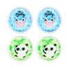 Gel Ice Pack Reusable, Cooling Eye Pads and Patches, Hot and Cold Eye Pads - Soothing, Revitalizing, Puffiness, Refresh, Relieves Stress, Relax, Relieves Puffiness and Tension(2 Crabs+2 Pandas)