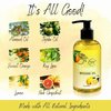 Renew Massage Oil with Orange, Lemon & Peppermint Essential Oils - Great for Massage Therapy or Home use. Ideal for Full Body – with Almond, Grapeseed & Jojoba Oils – by Brookethorne Naturals