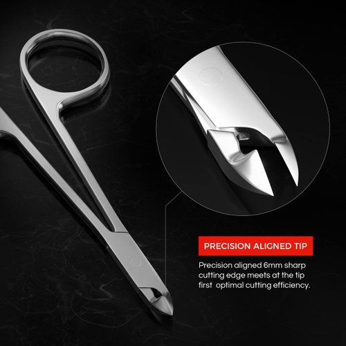Suvorna 4" cuticle scissors for nails cuticle trimmer, cuticle nippers professional, cuticle clippers professional, cuticle scissors extra fine curved, cuticle cutter & cuticle remover for nails.