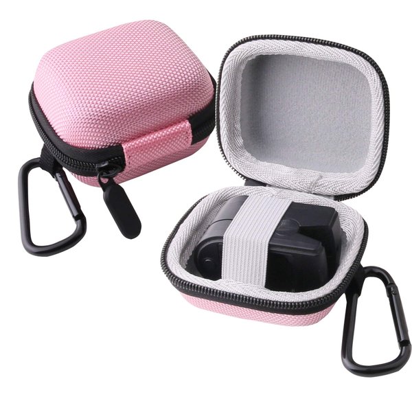 WERJIA Hard Storage Case for Fingertip Pulse Oximeter Blood Oxygen Fingertip Oximeter Case (Pink)