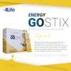 4Life Energy Go Stix - Healthy Energy Source - Tropical Drink Mix - Contains Natural Caffeine from Guarana, Maca, Yerba Mate, and Green Tea Leaf Extract - 15 Packets