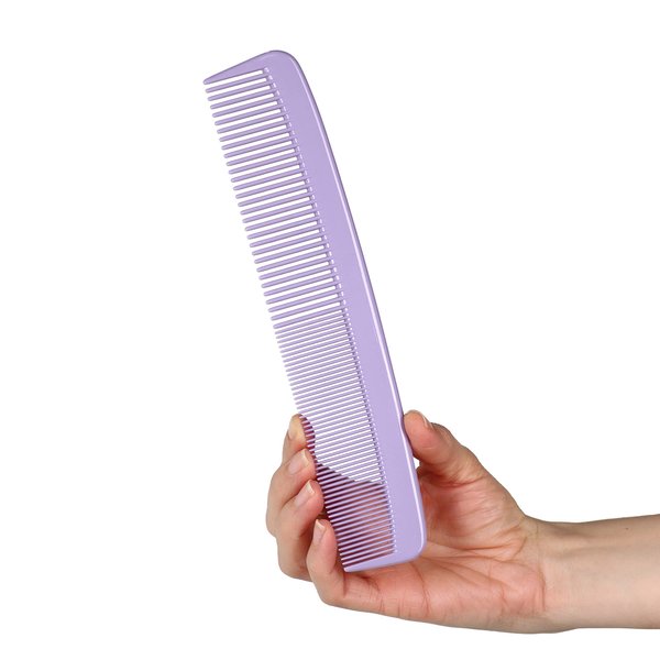 Styling Gear #303 Wide Tooth Comb Hair Detangling Comb Styling For Women, Men, Hair Stylists, Hair Comb, Wide Teeth Combs Fine Tooth Clipper Combs. 1 Piece (Lavender)
