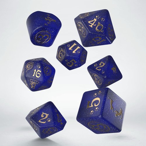 Cats Modern Dice Set Meowster