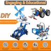 5-in-1 Motor Kit Compatible with Lego: Power Functions Technic Remote Control Set with Battery Box Engine Parts Motor Controller Steering Servo Motor Building Block Motor Gears Starter (5 in 1 Set)
