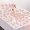Miss You Glitter Confetti for We will Miss You Retirement Party Table, Goodbye Going Away Party Decorations Farewell Confetti Decorations Office Work Party Supplies 100 Pieces Rose Gold