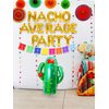 JeVenis Nacho Average Party Decoration Nacho Average Party Balloons Banner Fiesta Taco Balloons Fiesta Mexican Party Decoration